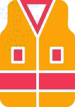 Vest Labour Vector Icon
