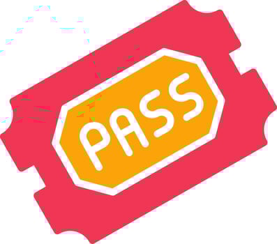 Passes Vector Icon