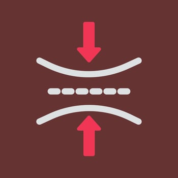 Elasticity Vector Icon