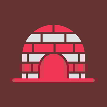 Igloo Vector Icon
