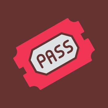Passes Vector Icon