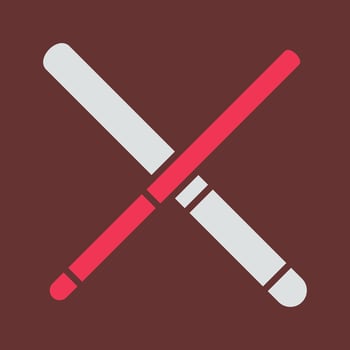 Pool Cue Vector Icon