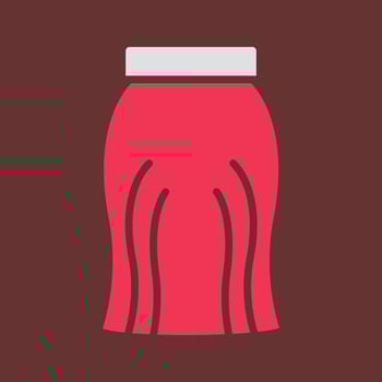 Skirt Vector Icon