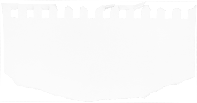White Torn Ripped Paper Piece, Graphic Element png