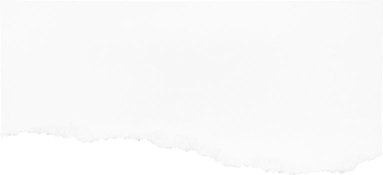 White Torn Ripped Paper Piece, Graphic Element png