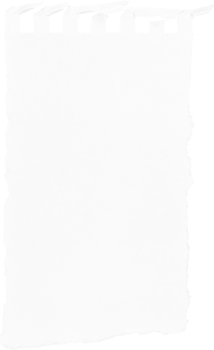 White Torn Ripped Paper Piece, Graphic Element png