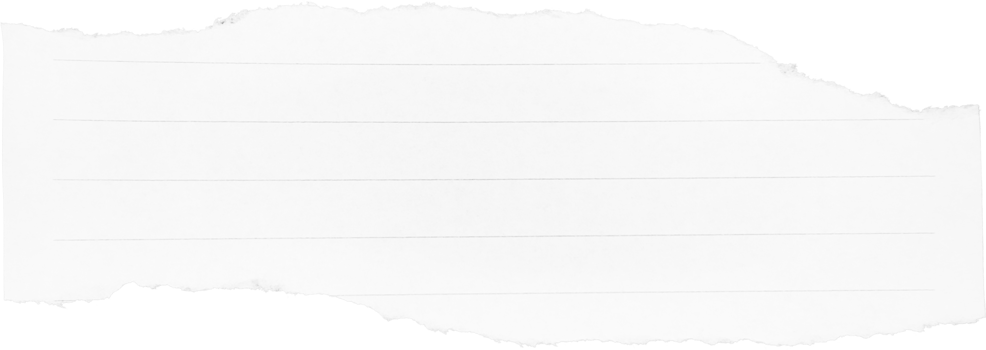 White Torn Ripped Paper Piece, Graphic Element png