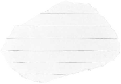 White Torn Paper Piece png