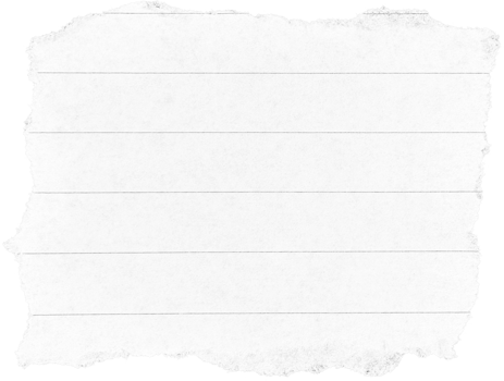 White Torn Paper Piece png