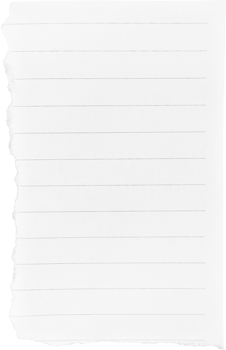 White Torn Paper Piece png