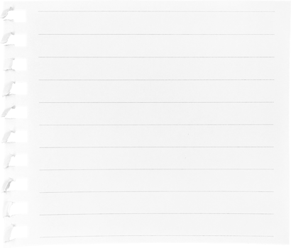 White Torn Paper Piece png