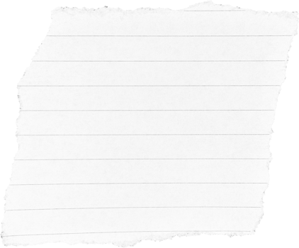 White Torn Paper Piece png