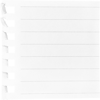 White Torn Paper Piece png