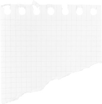 White Torn Paper Piece png