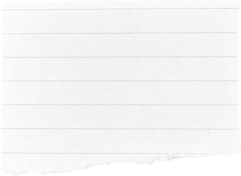 White Torn Paper Piece png