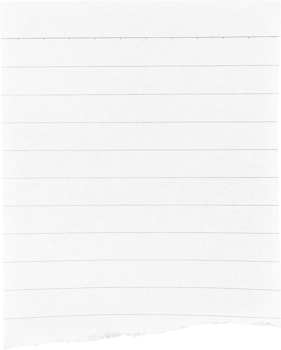 White Torn Paper Piece png
