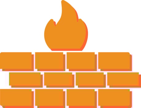 Firewall Vector Icon