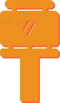 Billboard Vector Icon
