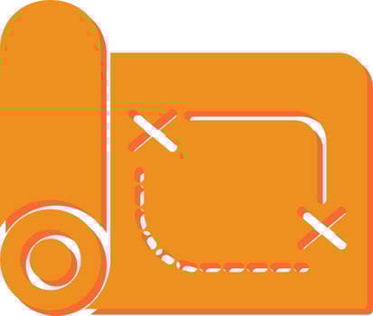 Pirate Map Vector Icon