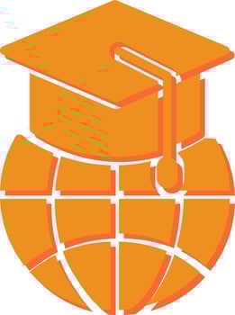 Global Education Vector Icon