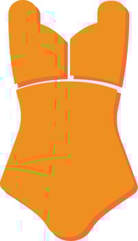 Swim Suit Vector Icon
