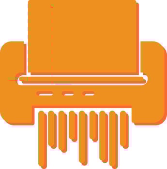 Paper Shredder Vector Icon