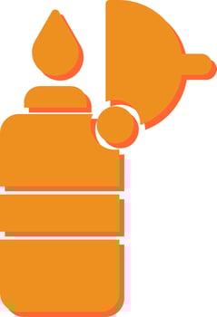 Zippo Vector Icon