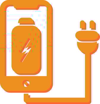 Cell and Plug Vector Icon