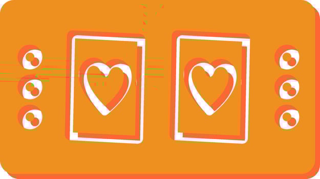 Cards Table Vector Icon