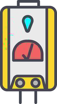 Water Boiler Vector Icon