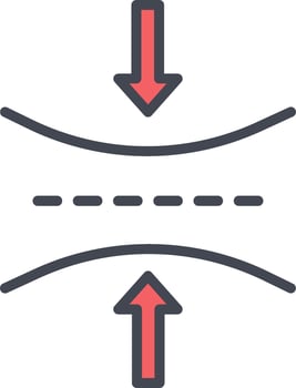 Elasticity Vector Icon