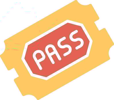 Passes Vector Icon
