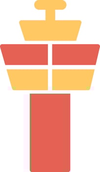 Control Tower Vector Icon