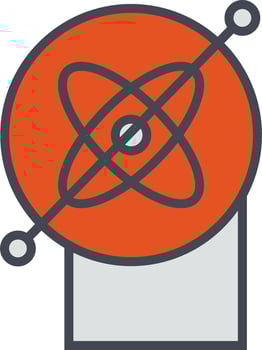 Gyroscope Vector Icon