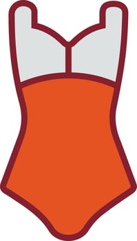 Swim Suit Vector Icon