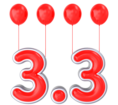 Realistic text illustration for singles day sales png