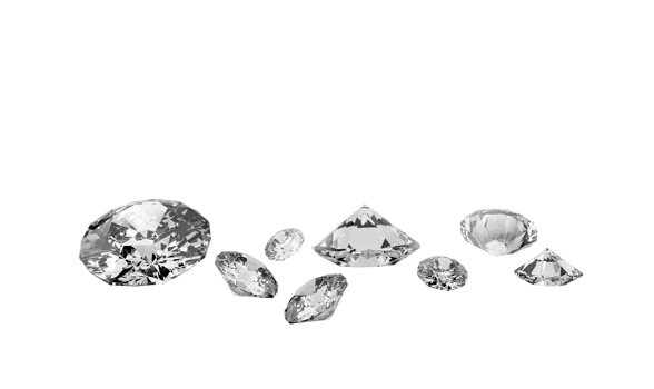 Dazzling diamond, transparent background png
