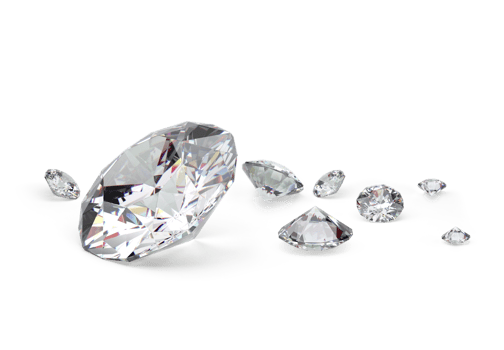 diamond with high quality. transparent background png