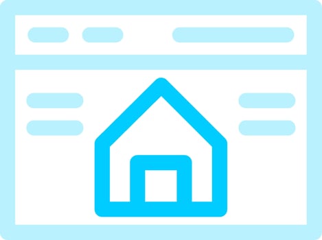 Property Sale Creative Icon Design vector