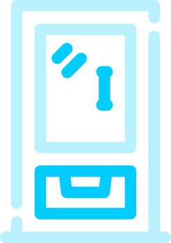 Dresser Creative Icon Design vector