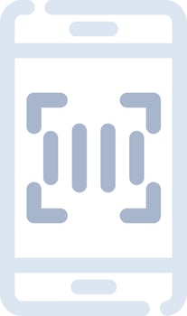 Barcode Creative Icon Design vector
