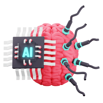 mind control 3d icon illustration png