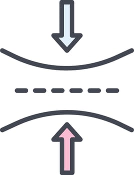 Elasticity Vector Icon