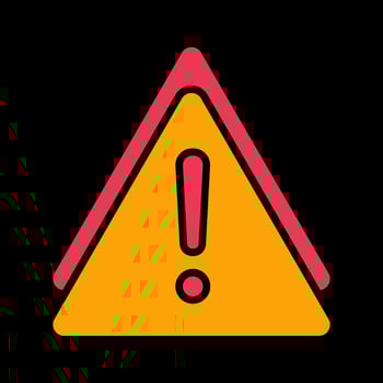 Warning Sign Vector Icon