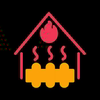 Heating System Vector Icon