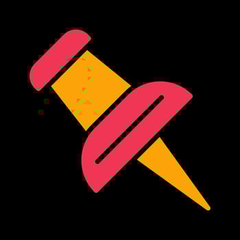 Pin Vector Icon