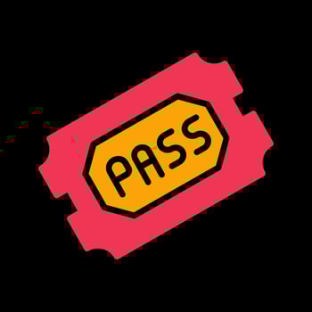 Passes Vector Icon