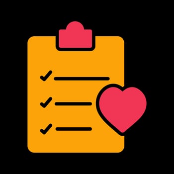 Wishlist Vector Icon