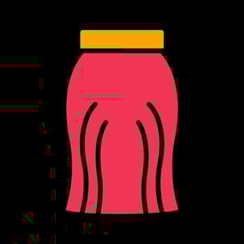 Skirt Vector Icon