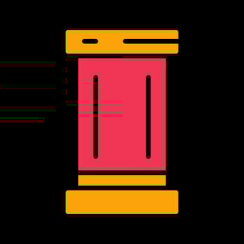 Pillar Vector Icon